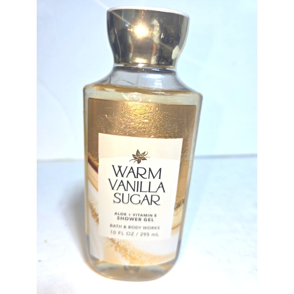 ALL NEW Bath & Body Works Warm Vanilla Sugar Shower Gel 10 oz SEALED